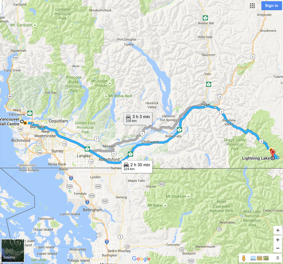 The Road to el Vancouvero The Road to el Vancouvero